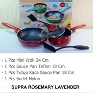 PL HOME SUPRA ROSEMARY LAVENDER - Panci set 4 pcs