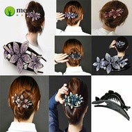 MEIHUAA Double Flower Hair Clip Hot Hair Dovetail Clip Women Flexible