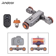 Andoer L4 PRO Motorized Camera Video Dolly with Scale Indication Electric Track Slider Wireless Remo