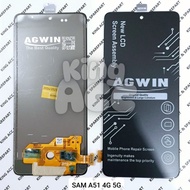 AGWIN LCD TOUCHSCREEN SAMSUNG GALAXY A51 4G / A515 / A515F / A51 5G / A516 / A516B BLACK AGWIN