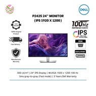 Dell P2425 24" Monitor (IPS 1920 x 1200, 5ms, 300cd/m², VGA, DP, HDMI) P2425