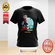 EJEN ALI THE MOVIE 2 WITH IRIS AND GADJET DESIGN 5 CAN ADD ON NAME TSHIRT ROUND NECK FOR ALL