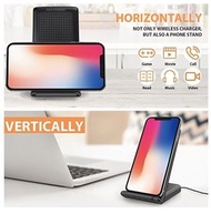 支援多種輸入接口包括 Lightning Micro USB 和 Type-C 10W 快速無線充電器充電板支架  fdpckp Multi input Support Lightning, Micr