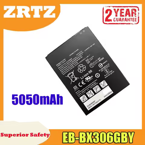 New ZRTZ EB-BX306GBY 5050mAh Battery for Samsung Galaxy Tab Active 5 Wifi X300/Tab Active 5 5G X306/