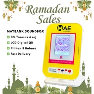 Maybank MAE Soundbox Ewallet speaker QRpay