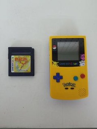 (葵興樂聲9樓門市現貨) Nintendo 任天堂 Gameboy Color + 寵物小精靈 金版 Pokemon Gold (無盒)