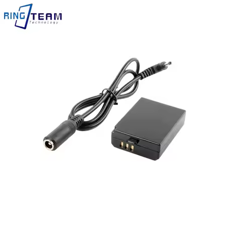 LP-E10 DR-E10 Battery Coupler + DC Cable 5.5X2.1mm for Canon EOS 1100D 1200D 1300D 1500D 3000D 4000D