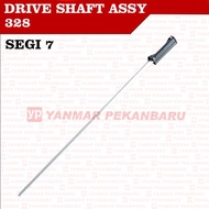 Drive Shaft Stik Panjang Gagang Pipa Segi 7 Mesin Potong Rumput 328