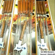 set bbq skrewer / skru cucuk untuk BBQ