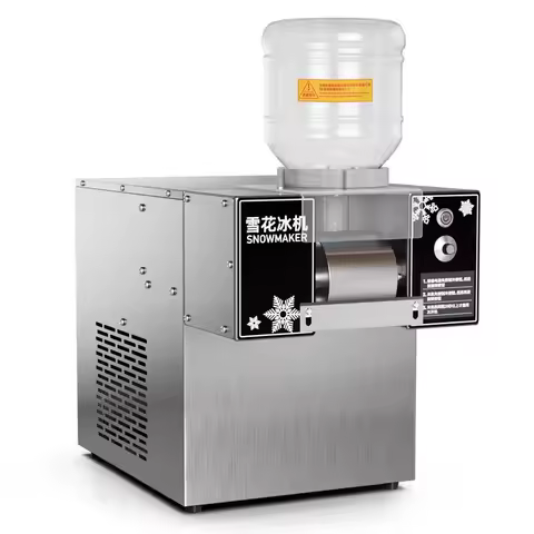 Mini Snow Ice Maker Shaver Machine Europe Snowflake Ice Machine Korea Bingsu Machine Snowflake Ice S