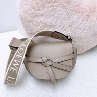 Loewe gate dual mini 沙色馬鞍包