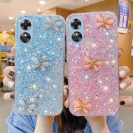 Phone Case OPPO A17 A17K A76 A96 A16K A16e 4G Reno8 Reno7 Pro Z 5G Smartphone Casing Bling Diamon Se