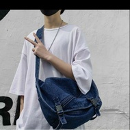 Shoulder bag, crossbody bag, jeans: BIG ZIPPER JEANS