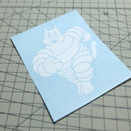 Meowchellin Bobcat Bobby Cat Vinyl Oracal Bicycle Cutting Sticker