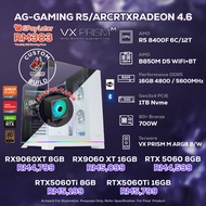 DOTATECH AG-GAMING R5/ARCRTXRADEON 4.6 - CUSTOM PC GAMING PACKAGE - R5 8400F + GPU OPTION (S)