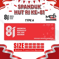 1X1 METER INDONESIAN INDEPENDENCE BANNER AUGUST INDEPENDENCE BANNER MDPRINTSTORE