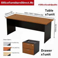 120/150/180cm G Office Table 4 Feet 5 Feet 6 Feet (hantar ground floor) GT FO EWT 127 157 187 188