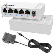 1000Mbps Network Ethernet Switch 8 Port Network Ethernet Switch withVLAN 5V Power Supply Network Swi