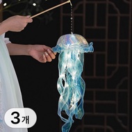 3-Piece Set LED Jellyfish Mood Light Deco Lighting Decorative LED Light Night Light