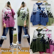 GARDY JUMBO BLOUSE WANITA RAJUT IMPORT LD 140CM BIG SIZE