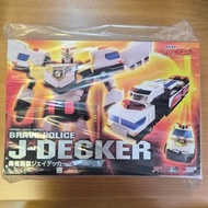全新 未開 有原裝膠袋 Action Toys 勇者警察 迪卡度 合金 J-DECKER Brave Police Action Gokin Series 03