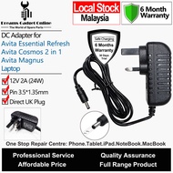 Avita 12V 2A 3.5*1.35mm UK Plug Power Adapter Charger for Avita Essential Refresh Cosmos 2-in-1 Avit