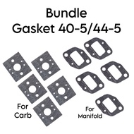 5pcs Gasket 40-5/44-5 49 52cc brush cutter, scooter