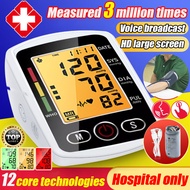 【Medical Grade】Blood Pressure Monitor Digital Medical-grade accuracy Original Arm Blood Pressure Pulse Monitor High-volume Voice 3 Color Display Powered USB Powered Automatic Blood Pressure Monitor Voice Broadcast Large Font Heart Rate Monitoring Accurate