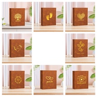 4R 3r Photo Album 4x6 3.5x5 Photobook Hold 100 Photos Album 4R Album Photo Book With Leather Shell B