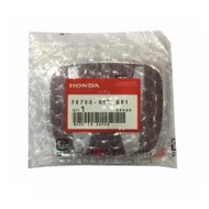 (120mm x 100mm) Honda City Civic Accord Jazz CRV HRV BRV Type R Logo Emblem JDM Red Car Decor Chrome