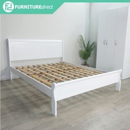 Furniture Direct FLORIDA solid wood queen size bed frame/ katil queen kayu