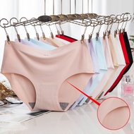 LFM_💖ReadyStock Malaysia💖🇲🇾Sexy Seamless Ice Silk Panties Women's One Piece Ultra Thin Underwear Sel