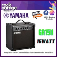 Yamaha GA15II 15 Watt Amplifier Twin Channel Electric Guitar Combo Speaker Amplifier (GA15 GA-15)