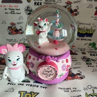 全新 音樂水晶球 Disney Aristocats Marie 富貴貓 瑪麗貓 貓兒歷險記 音樂水晶球