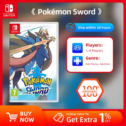 Pokemon Sword - Original Nintendo Switch physical Game card for Nintendo Switch OLED Lite Console
