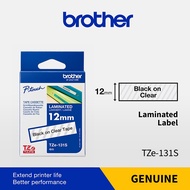 Brother TZe-Tape Genuine Laminated Label (12mm) TZe-131 135 231 232 233 334 335 431 435 531 535 631 