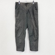 Patagonia麻質工裝褲，拉鍊門襟，灰色，32 碼，古著。