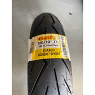 TAYAR PIRELLI DIABLO ROSSO TUBELESS 120/70/17