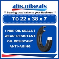 TC 22 x 38 x 7 Oil Seal ( 22 x 38 x 7 ) 22x38x7 / 22 x 38 x 7 / 22.38.7