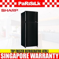 Sharp SJ-U47P-BK Top Freezer Refrigerator (470)