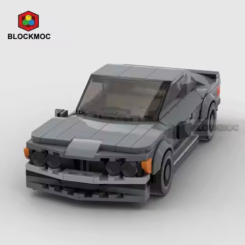 MOC Bricks 635 CSI Racing Sports Car Vehicle Racer Building Blocks Creative Assembly Sets Toys for C