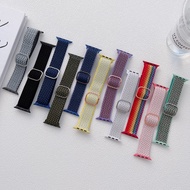 Nylon Strap With Belt Lock Compatible With Smart Watch 8 7 6 5 4 3 2 1 Se Ultra 8 Hello HW8Max X8Pro