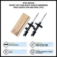 Kia Rondo Front Left And Right Istec Gas Shock Absorbers (54651/54661-2G300)