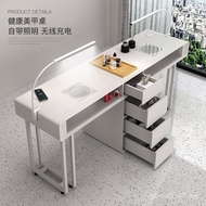 Red ins Set Net Luxury Multifunctional Economical Cream Single Table Chair Manicure Nail Beauty Styl