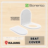 SORENTO WC Soft Close Toilet Seat Cover PP Material With Bracket SRTSCBD320 / SRTSCBD826-RG / SRTSCB