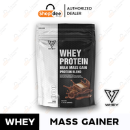 V Whey Bulk Mass Gain Protein Blend Dark Chocolate 1.5 Lb.