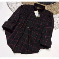 KEMEJA Long Sleeve Flannel Shirt Men's Flannel Shirt Long Plaid Shirt Men's Long Shirt Men's Flannel