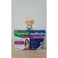 Pregnacare & Wellman Conception reproductive health care kit, increasing fertility