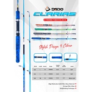 Fishing Rod SPINNING SOLID FIBER GLASS Brand DAIDO CLARIAS SIZE 502/150CM, 8-17LBS