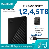 Western Digital WD My Passport™ 1TB 2TB 4TB 5TB External Hard Drive Disk WD Backup™ software and password protection Blue 2TB White 1T